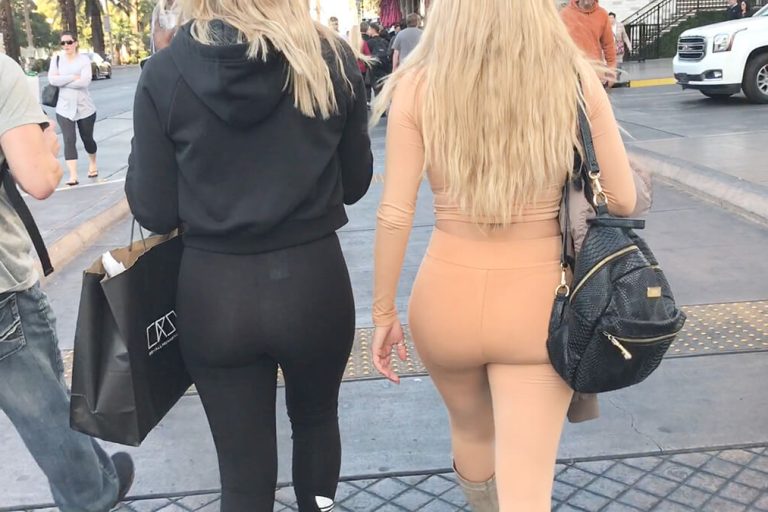 853-prev-see through leggings-cthru leggings-2 blonde creeps-legging friends sexy-spandex teen friends-street video