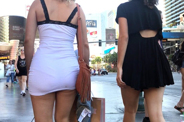 884-prev-dress too short- in public-ass hanging out-booty peek-pawg ass-pawg candid-vtl pawg